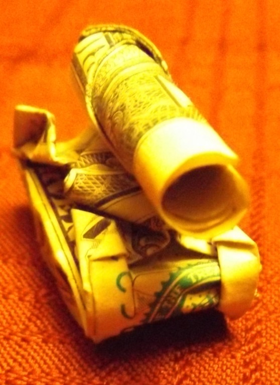 Joshua's-Origami-Folded-$1-Bills